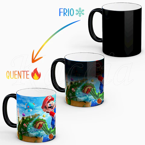 Caneca Super Mario Yoshi