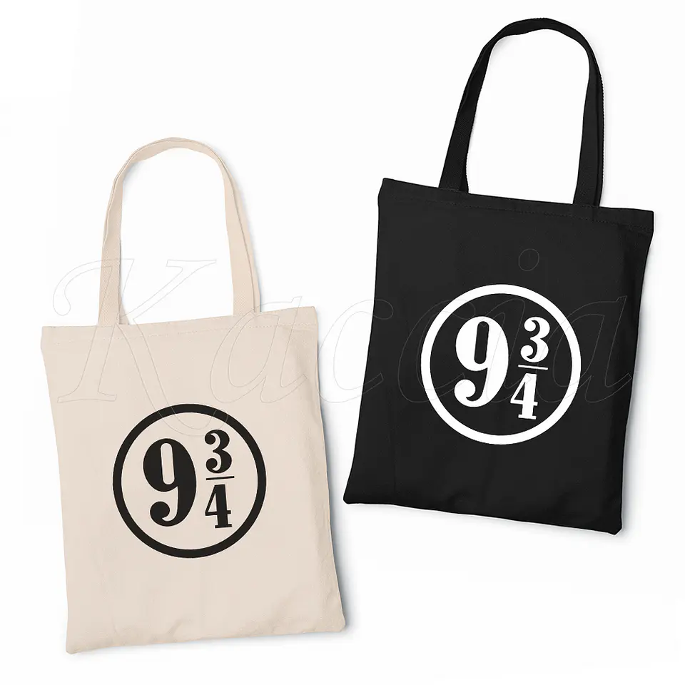 Saco Tote Bag Harry Potter 9 3/4 1