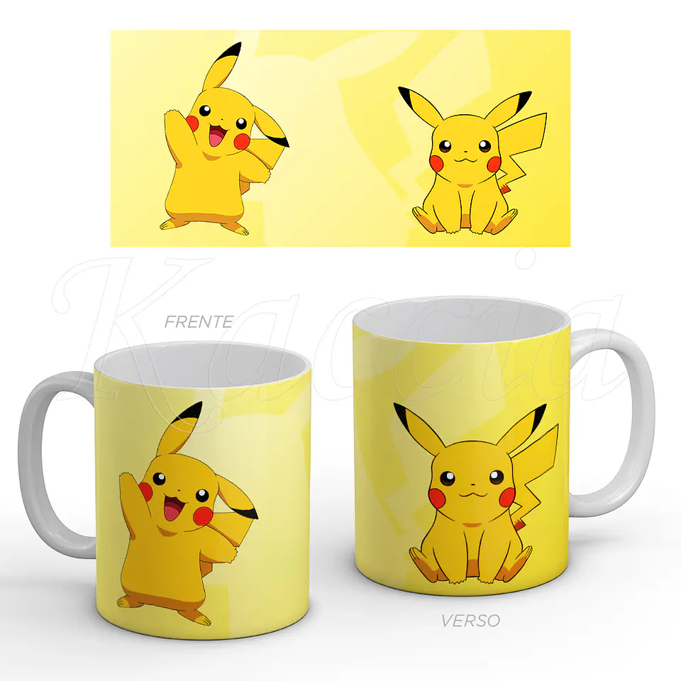 Caneca Pikachu Pokémon 1