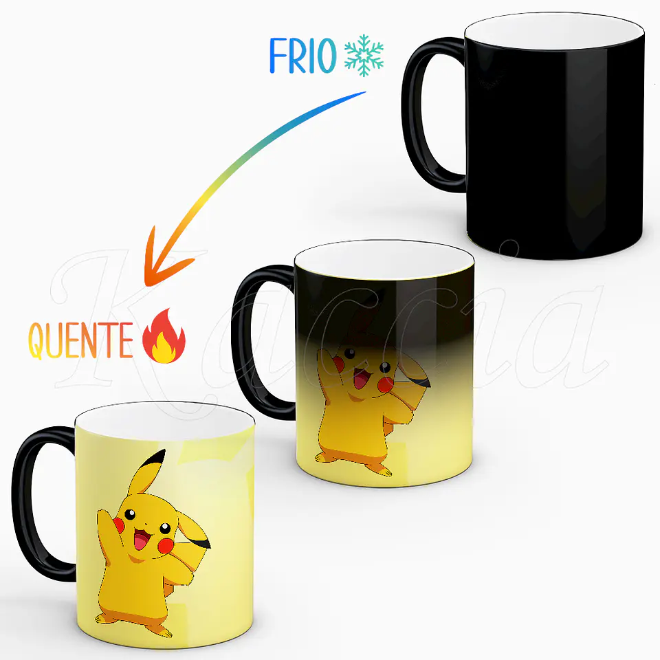 Caneca Pikachu Pokémon 2