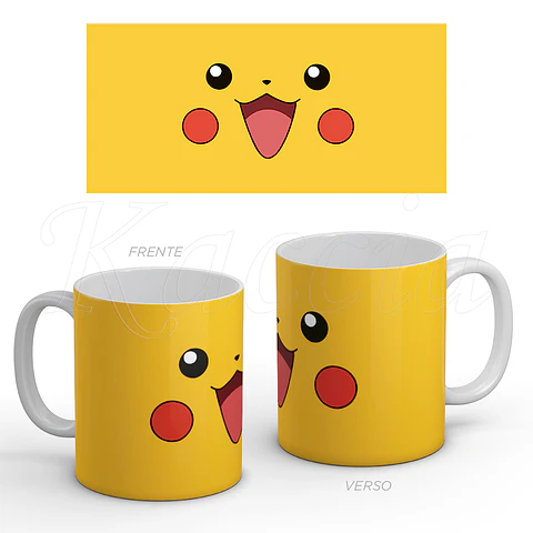 Caneca Pikachu Pokémon