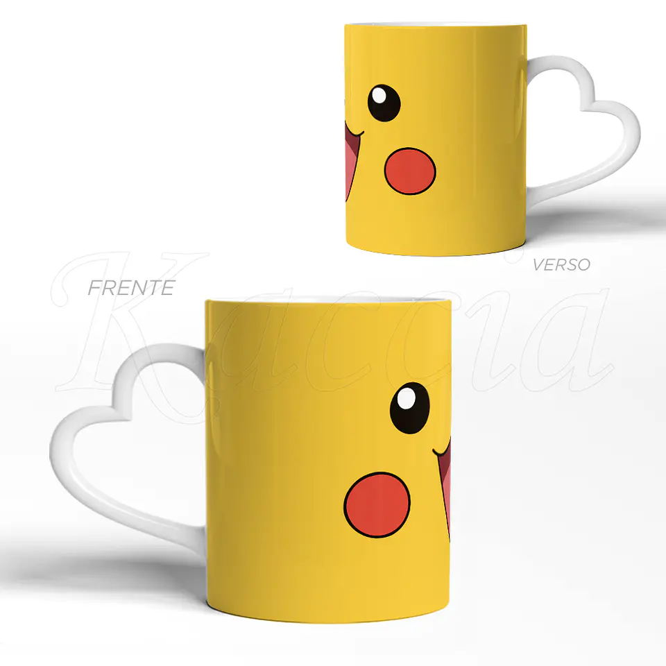Caneca Pikachu Pokémon 3