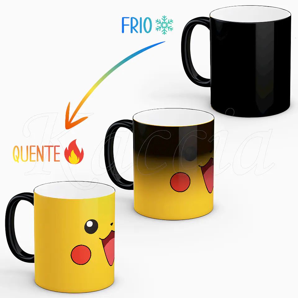 Caneca Pikachu Pokémon 2