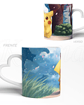 Caneca Pikachu Pokémon Kawaii