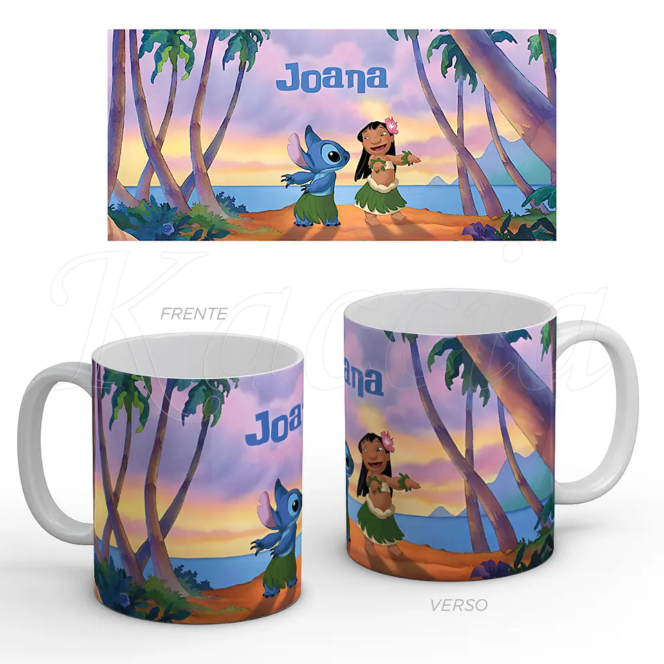 Caneca Personalizada Lilo & Stitch 1