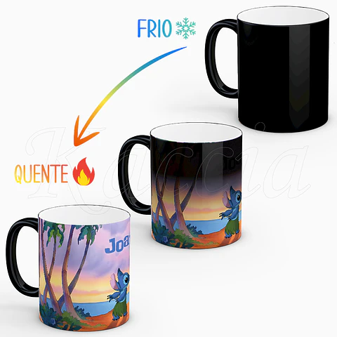 Caneca Personalizada Lilo & Stitch