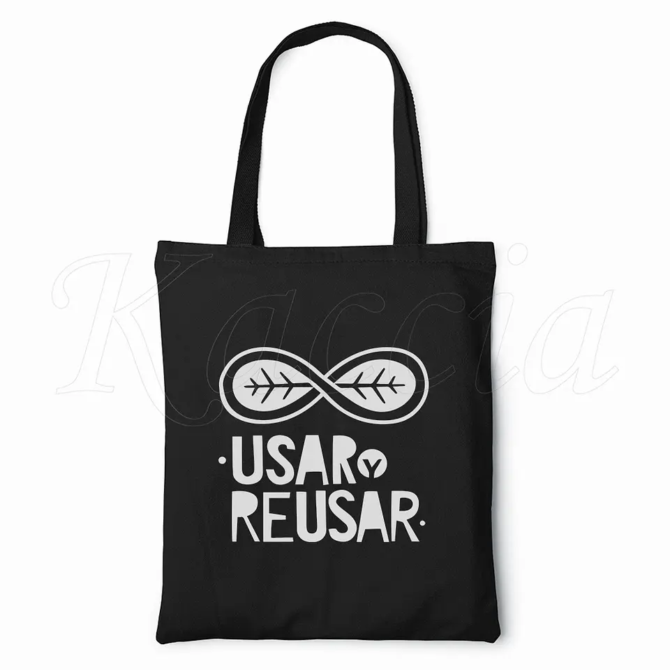 Saco Tote Bag Usar y Reusar 3