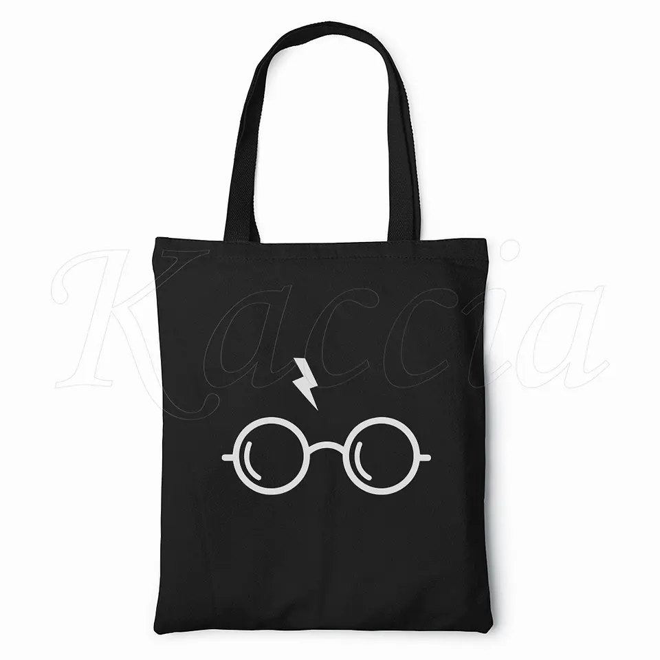 Saco Tote Bag Harry Potter Glasses 3