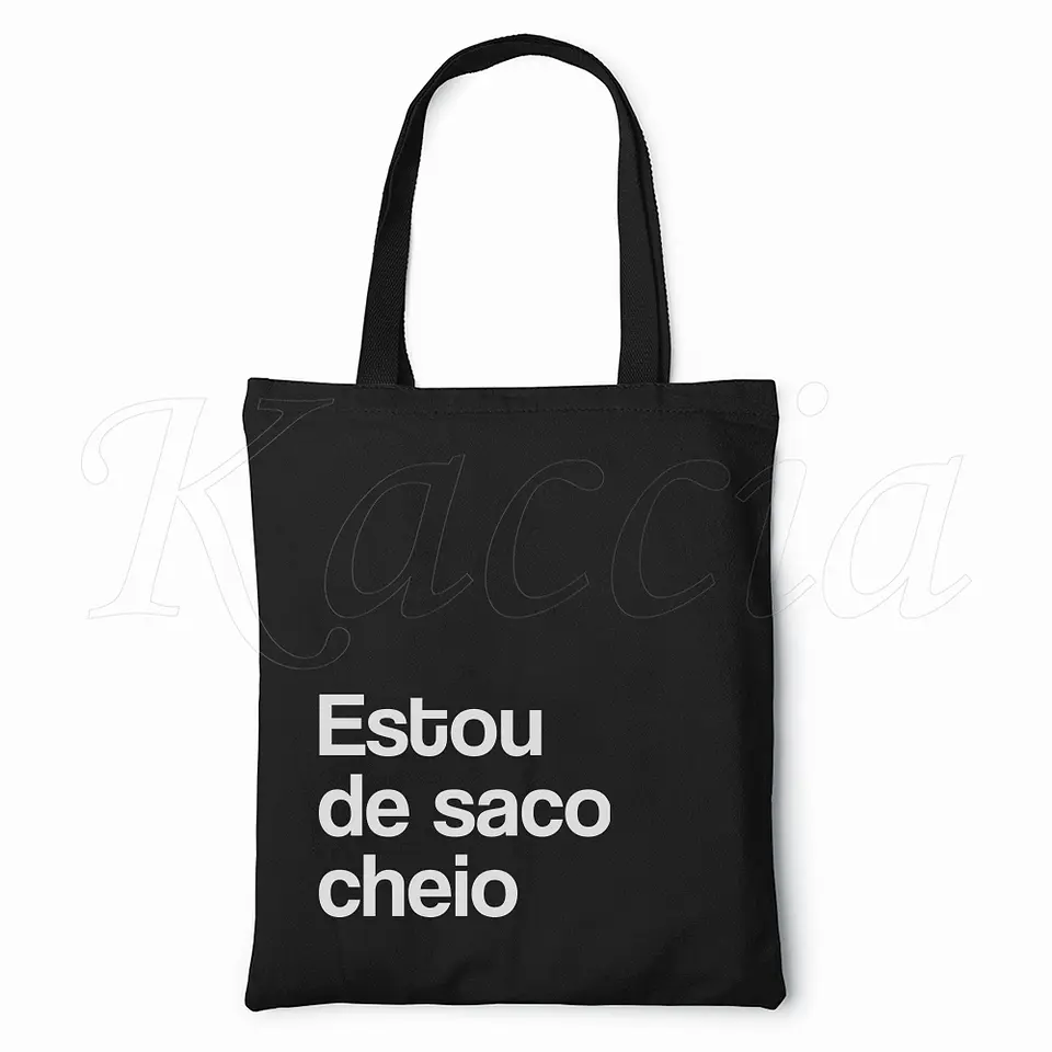 Saco Tote Bag Saco Cheio 3