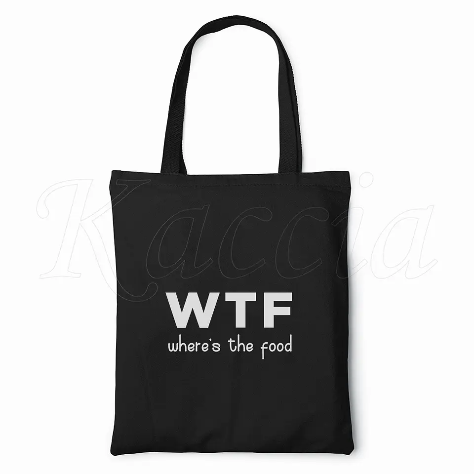 Saco Tote Bag WTF 3
