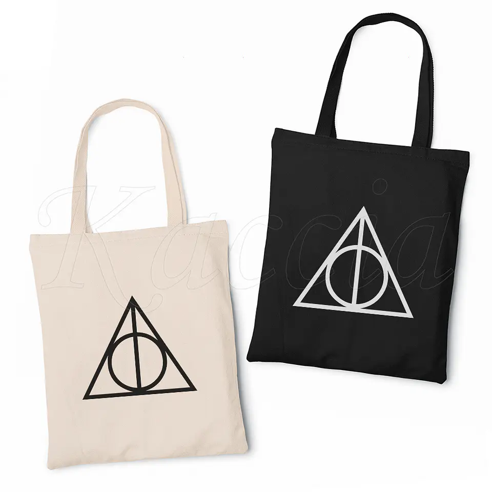 Saco Tote Bag Relíquias da Morte 1