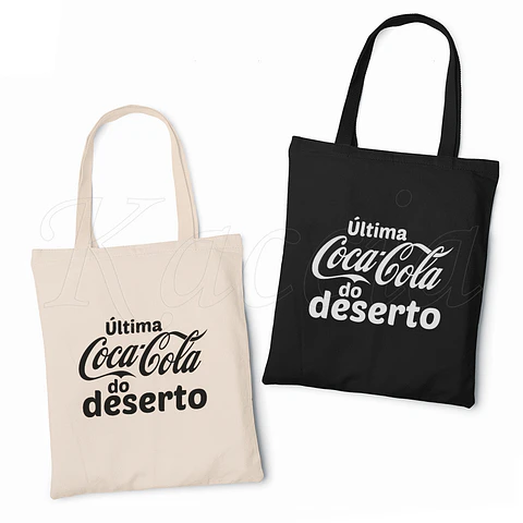 Saco Tote Bag Última CocaCola do Deserto