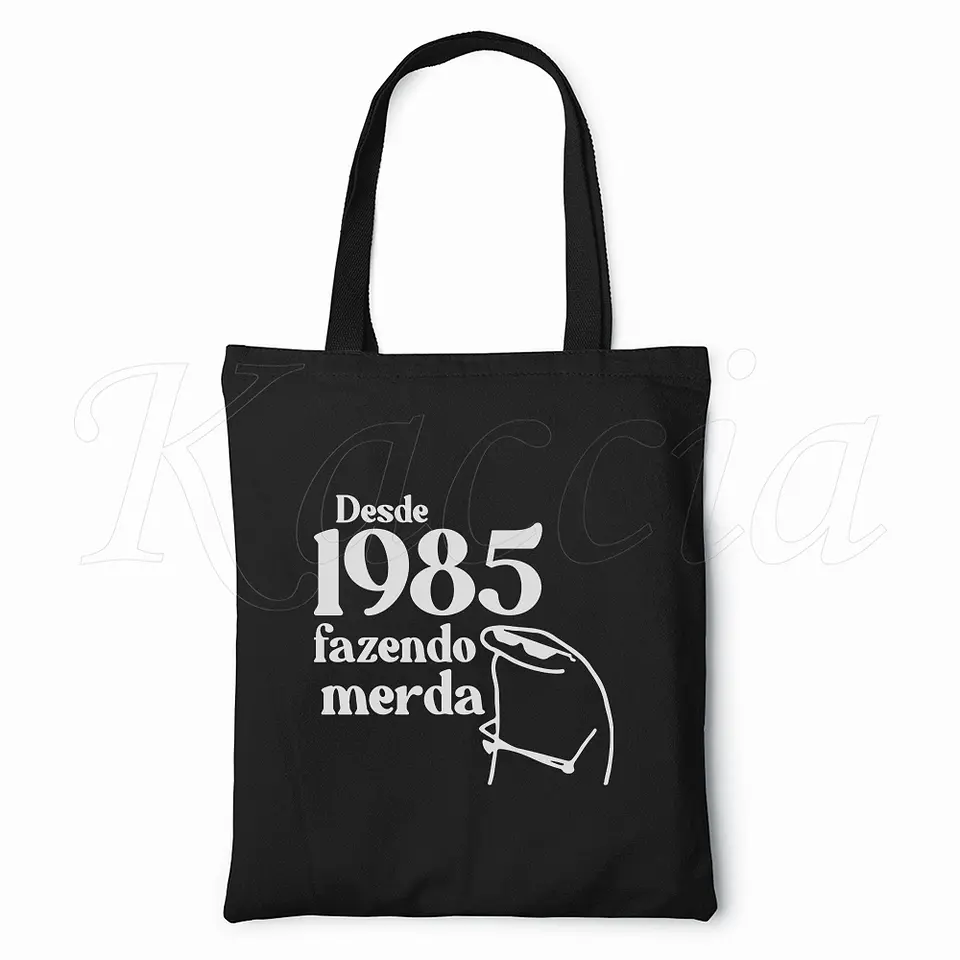 Saco Tote Bag Personalizado Fazendo M*rda 3