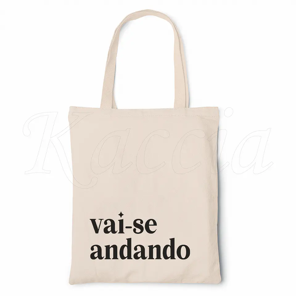 Saco Tote Bag Vai-se Andando 2