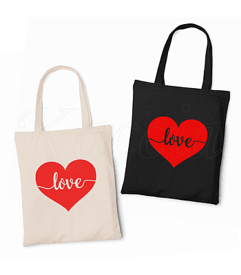 Saco Tote Bag Love