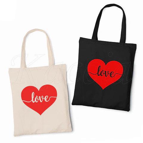 Saco Tote Bag Love