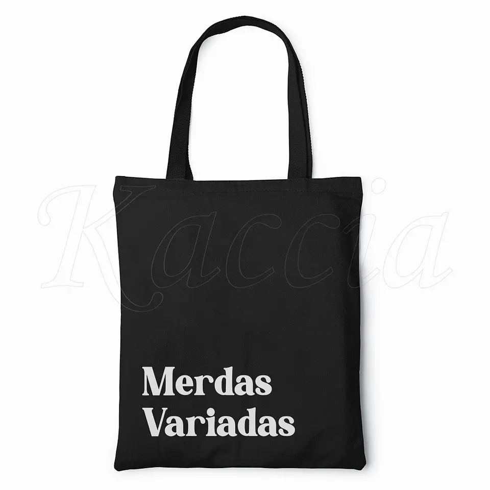 Saco Tote Bag Merdas Variadas 3