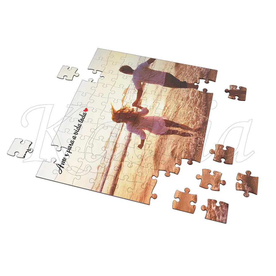 Puzzle Personalizado com Foto e Frase 2