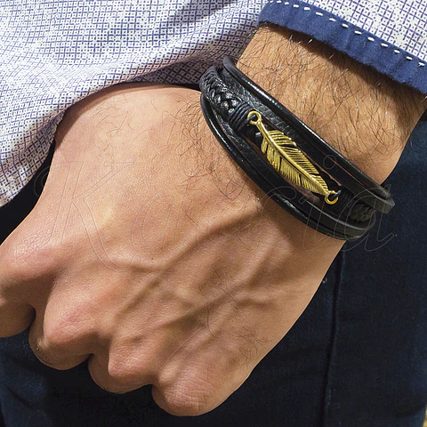 Pulseira Masculina Penna Aço Inox