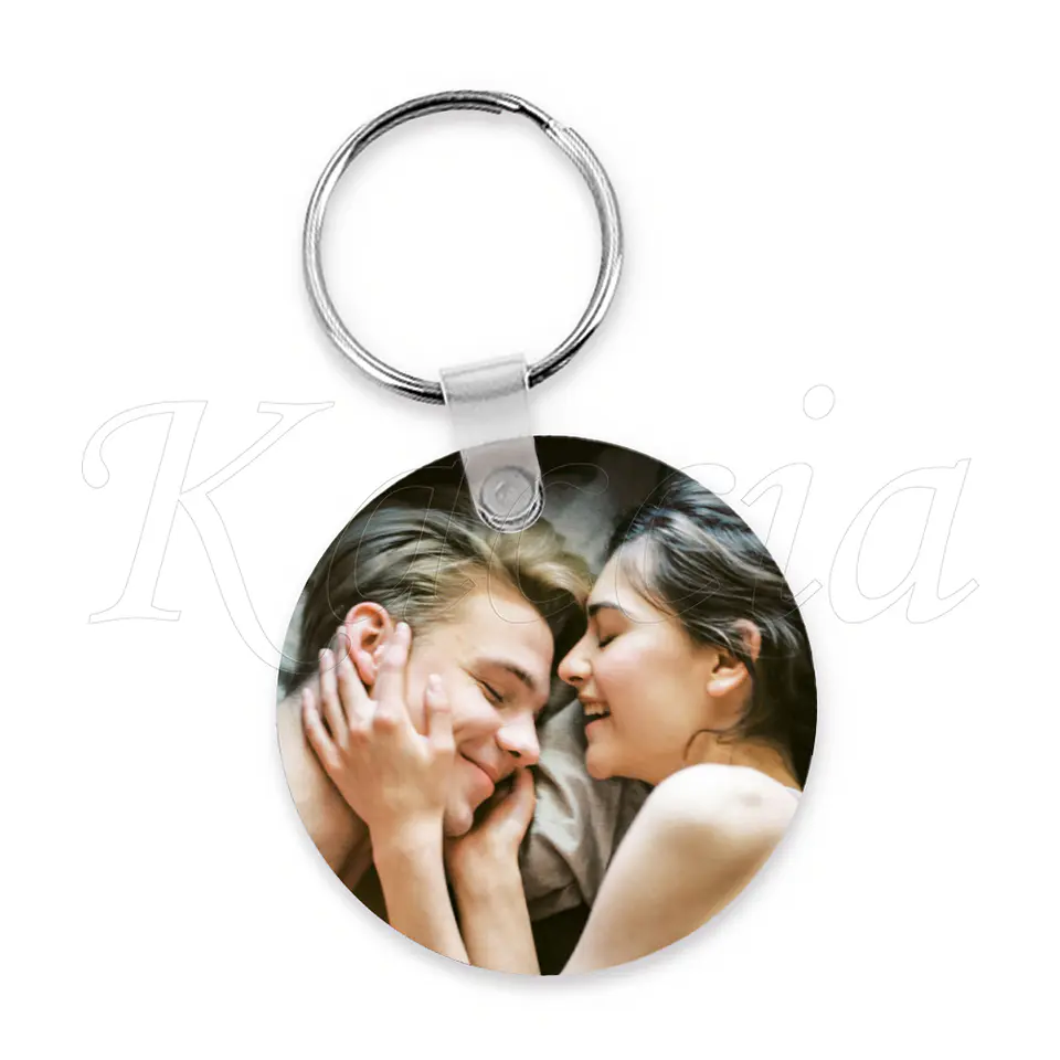 Porta-chaves Personalizado Redondo com Foto Melhor Presente 2