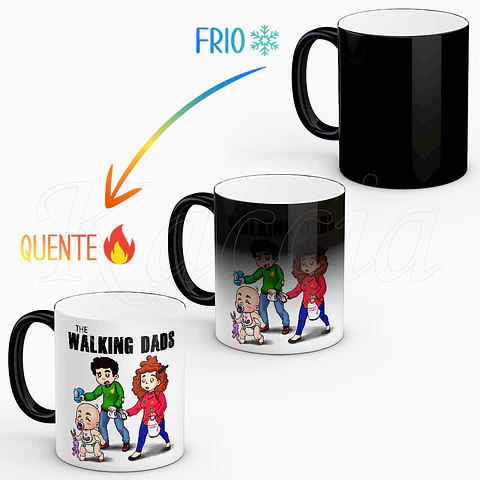Caneca The Walking Dads