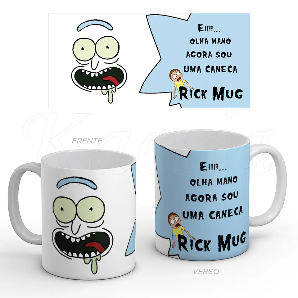 Caneca Rick e Morty 1