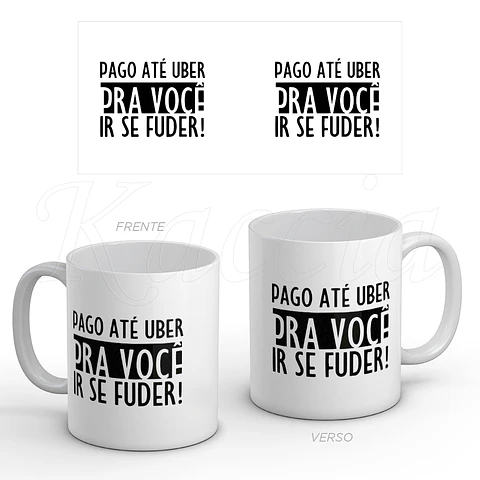 Caneca Ir Se Fuder