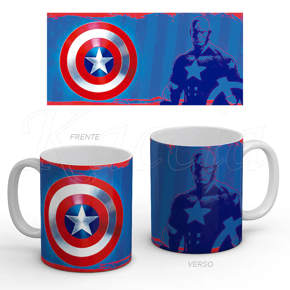 Caneca Capitão América 1