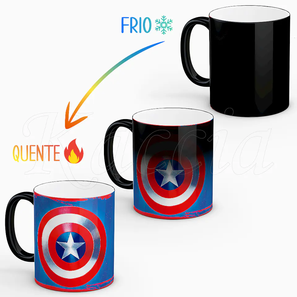 Caneca Capitão América 2