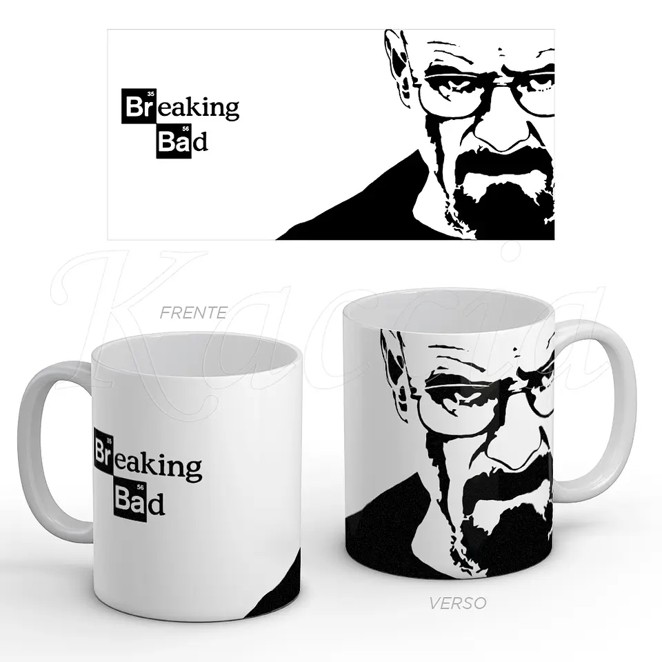Caneca  Breaking Bad Walter White 1
