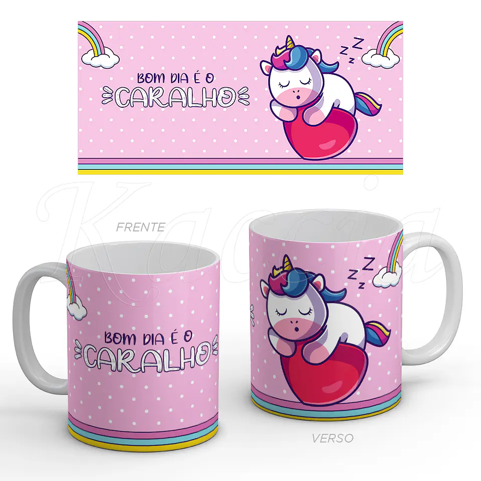 Caneca Bom Dia o Caralho 1