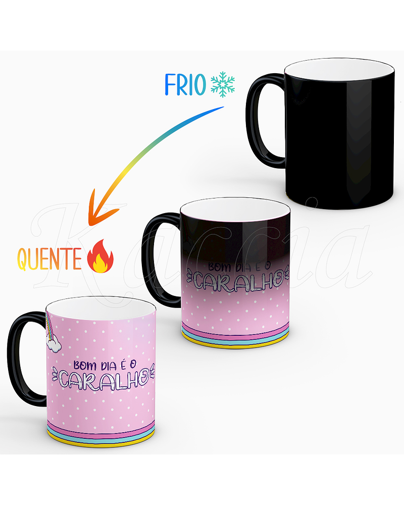 Caneca Bom Dia o Caralho