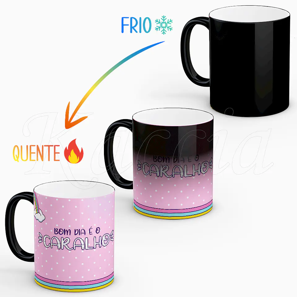 Caneca Bom Dia o Caralho 2