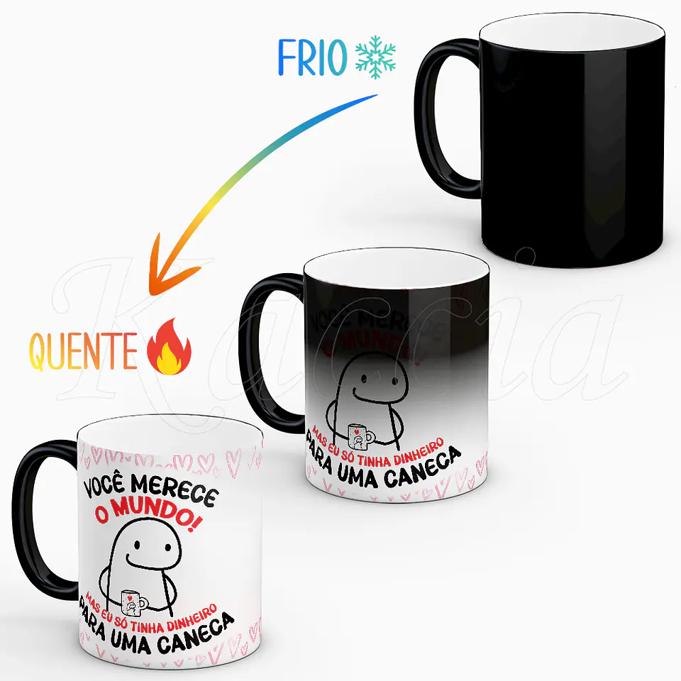Caneca Só Tinha Dinheiro para uma Caneca Flork 2