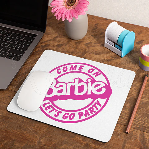 Tapete de Rato Barbie Let's Go Party