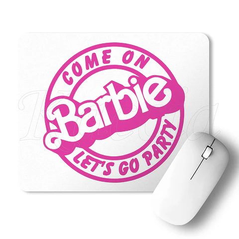 Tapete de Rato Barbie Let's Go Party
