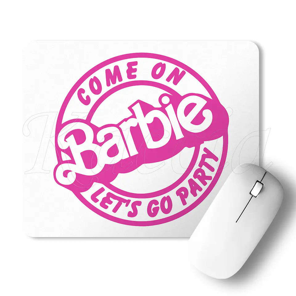 Tapete de Rato Barbie Let's Go Party 1