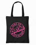 Saco Tote Bag Glitter Barbie Let's Go Party