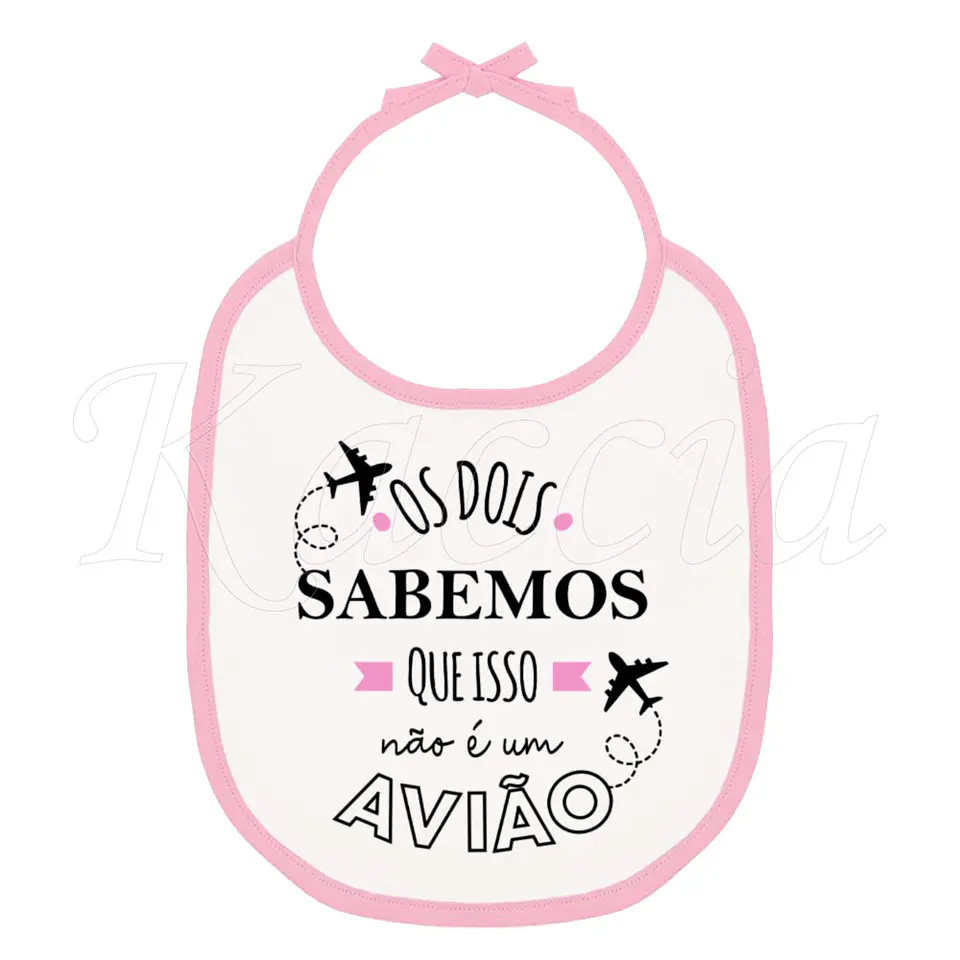 Babete para Bebé Não é um Avião 3
