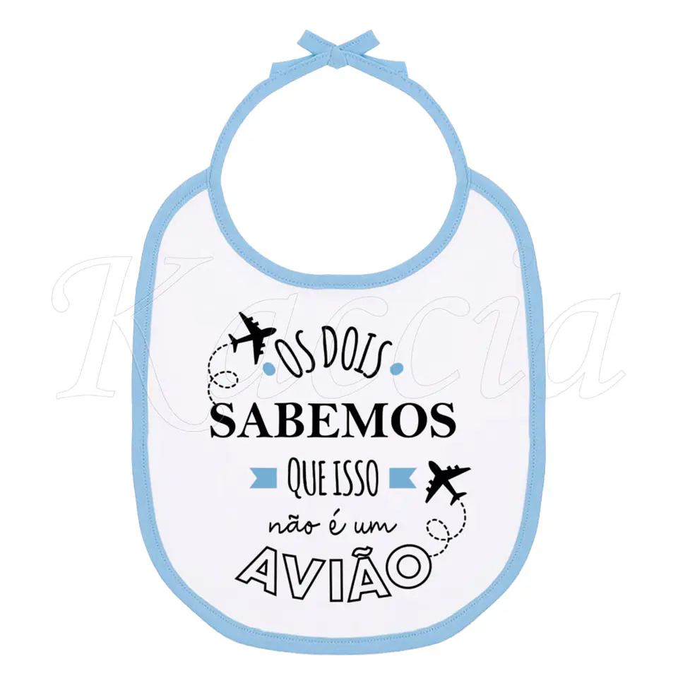 Babete para Bebé Não é um Avião 4