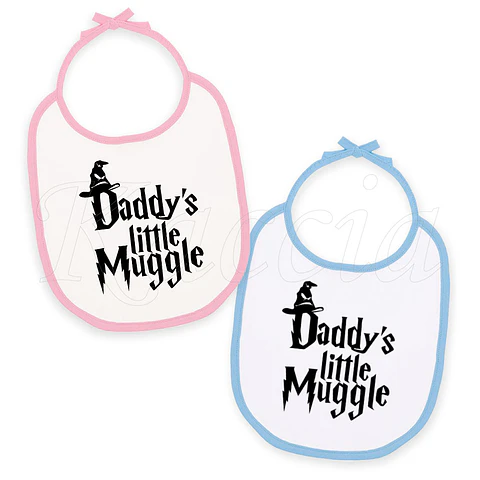 Babete para Bebé Daddy's Little Muggle Harry Potter
