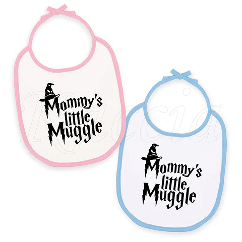 Babete para Bebé Mommy's Little Muggle Harry Potter