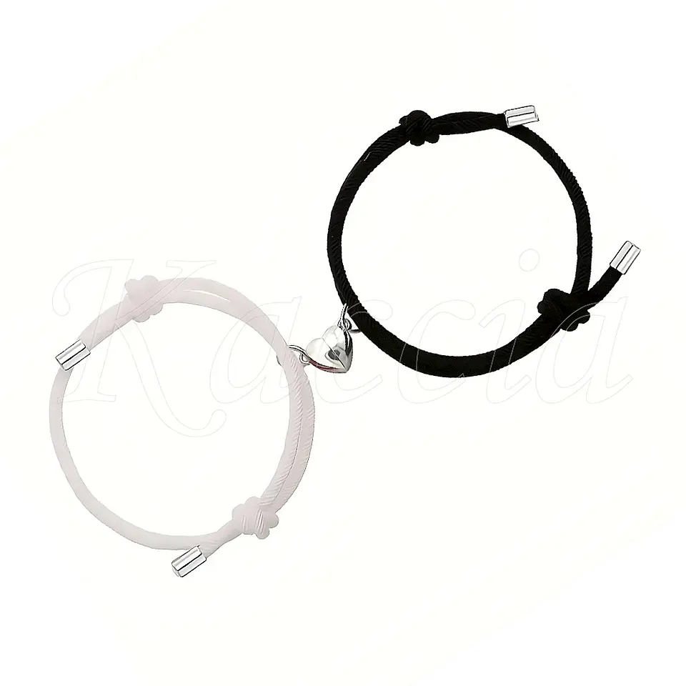 Conjunto Pulseiras para Casal Hearts 1