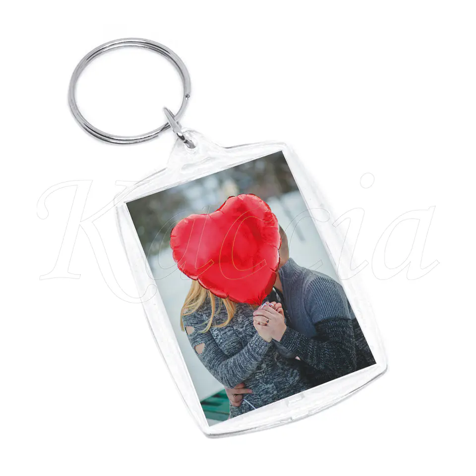 Porta-chaves Personalizado Acrílico Obrigado Amor 2