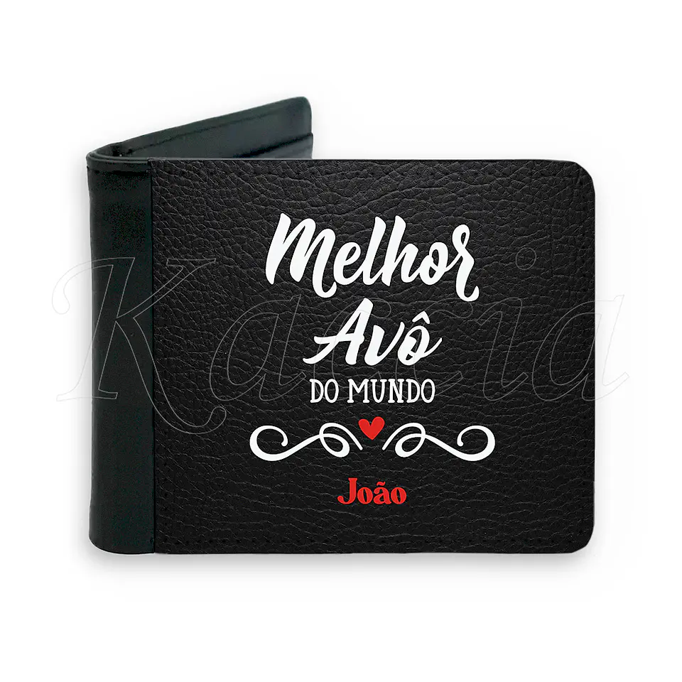 Carteira de Homem Personalizada Melhor do Mundo 1