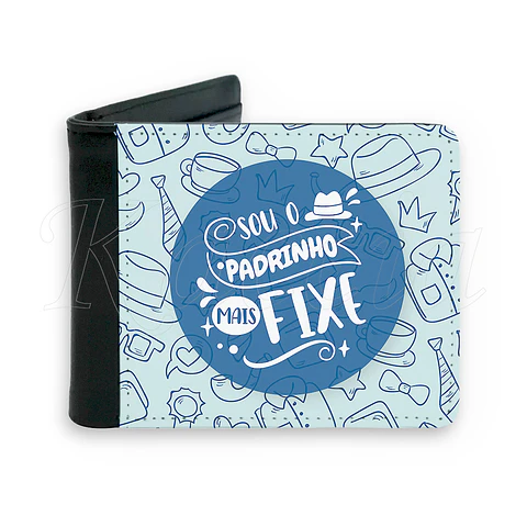 Carteira de Homem Personalizada Mais Fixe