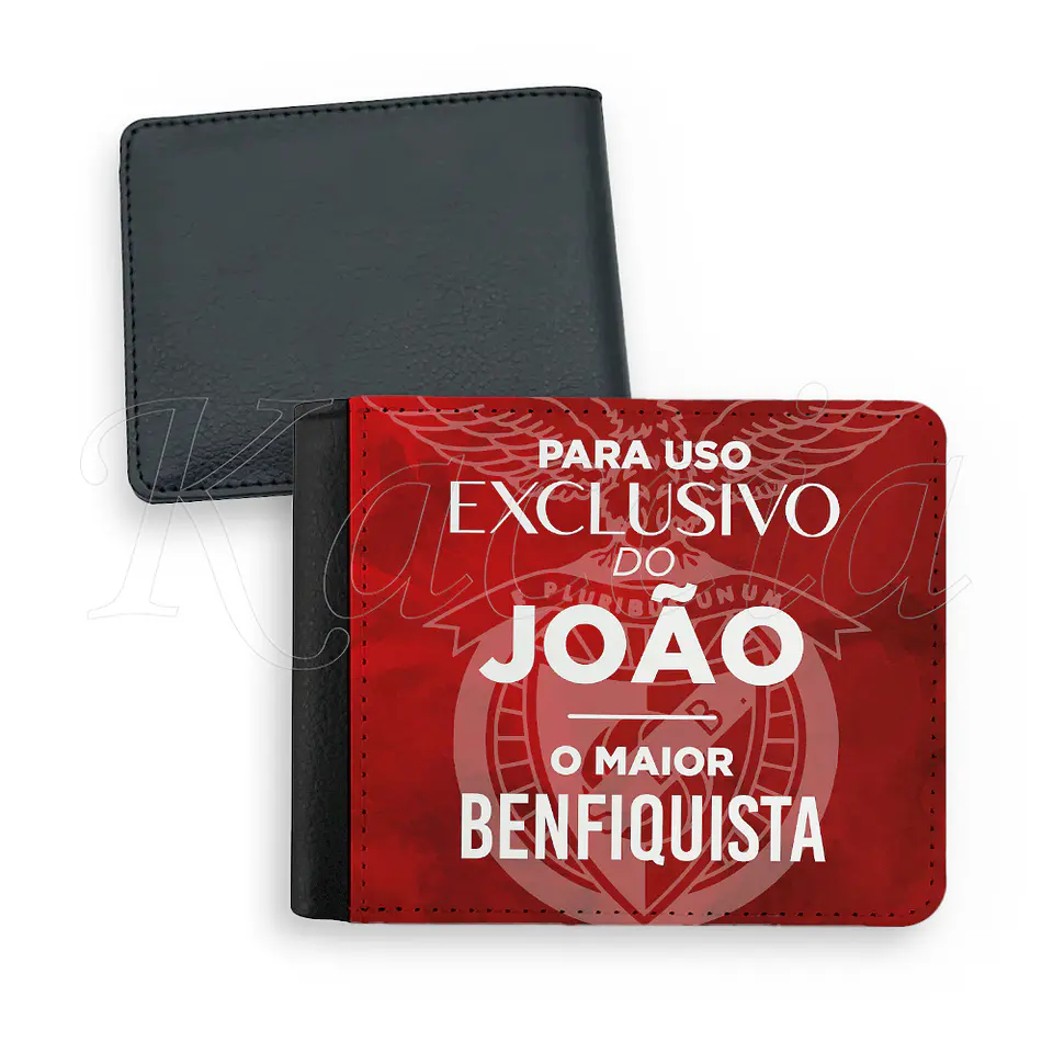 Carteira de Homem Personalizada Maior Benfiquista 2