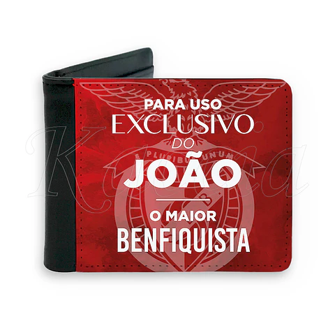 Carteira de Homem Personalizada Maior Benfiquista