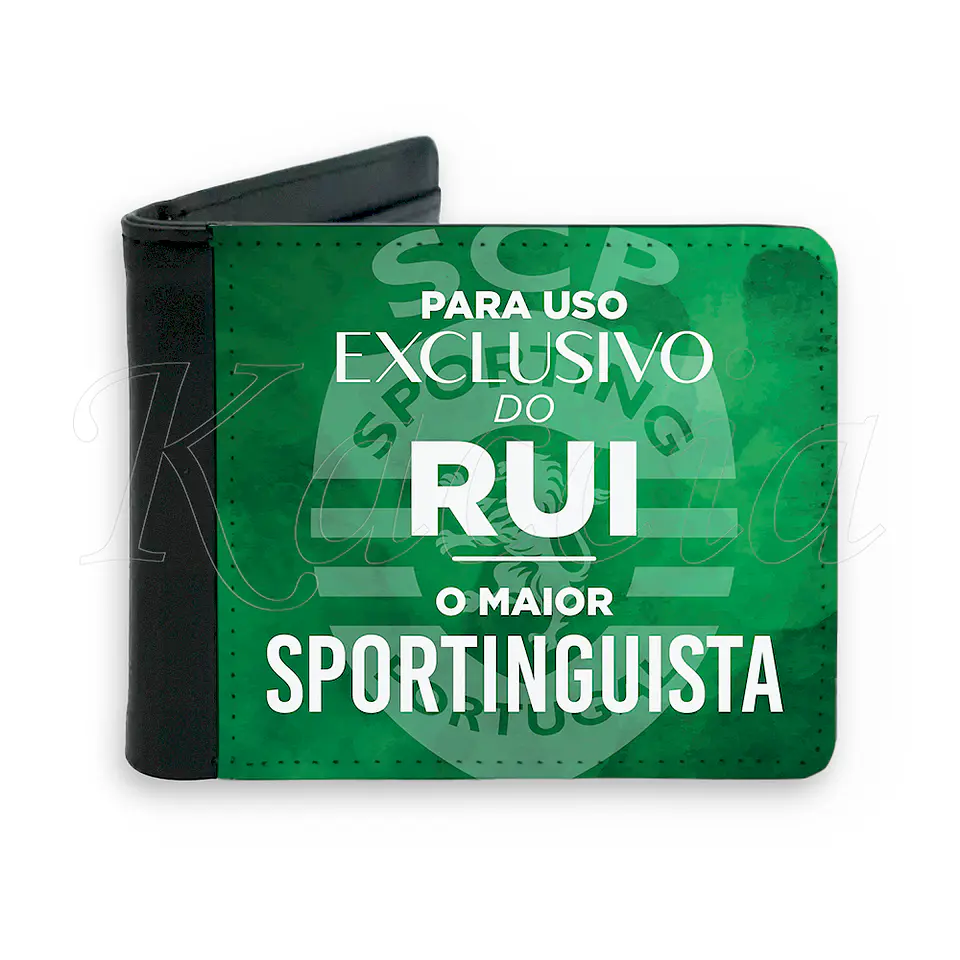 Carteira de Homem Personalizada Maior Sportinguista 1