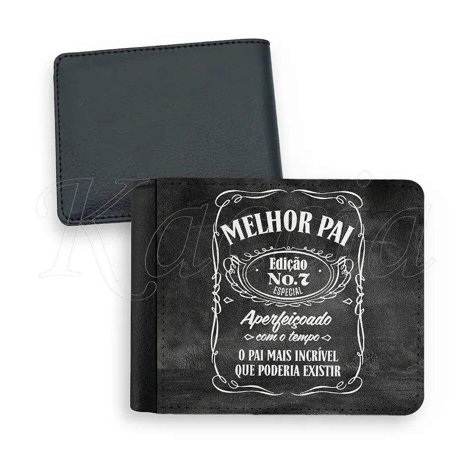 Carteira de Homem Personalizada J Daniel's  2